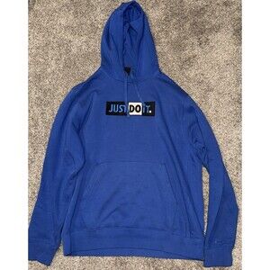 Men’s Large- Nike Hoodie- Blue